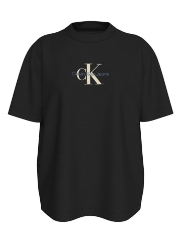 CALVIN KLEIN JEANS Koszulka w kolorze czarnym