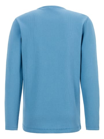 BOSS Orange Longsleeve lichtblauw