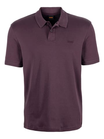 BOSS Orange Poloshirt in Bordeaux