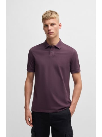 BOSS Orange Poloshirt in Bordeaux