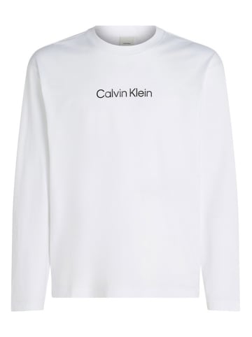 Calvin Klein Longsleeve in Weiß