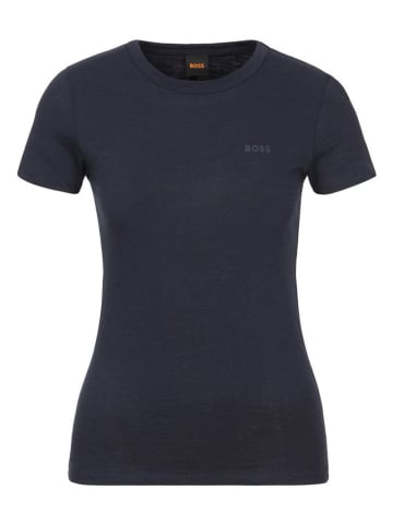 BOSS Orange Shirt in Dunkelblau