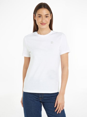 CALVIN KLEIN JEANS Koszulka w kolorze białym