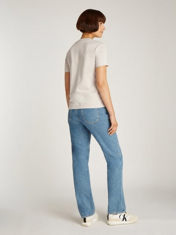 CALVIN KLEIN JEANS Koszulka w kolorze kremowym