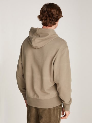 CALVIN KLEIN JEANS Hoodie lichtbruin