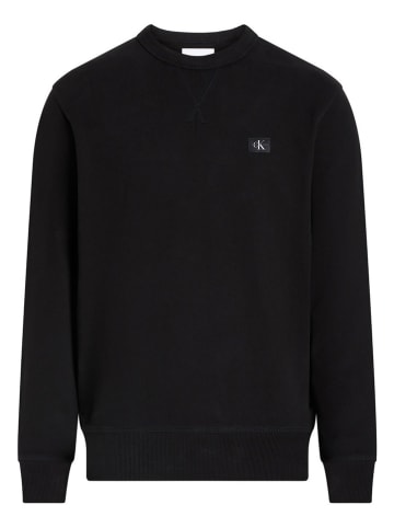 CALVIN KLEIN JEANS Sweatshirt in Schwarz
