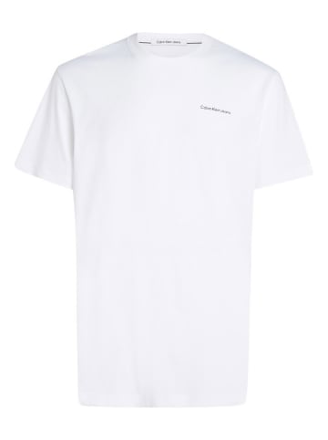 CALVIN KLEIN JEANS Koszulka w kolorze białym