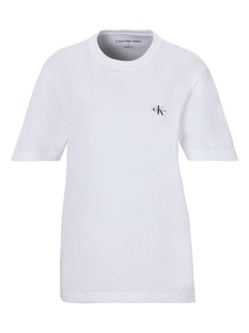 CALVIN KLEIN JEANS Koszulka w kolorze białym