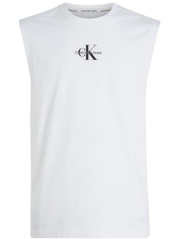 CALVIN KLEIN JEANS Top in Weiß