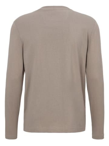 BOSS GREEN Longsleeve in Hellbraun