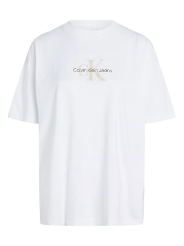 CALVIN KLEIN JEANS Koszulka w kolorze białym
