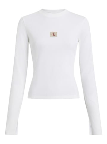 CALVIN KLEIN JEANS Koszulka w kolorze białym