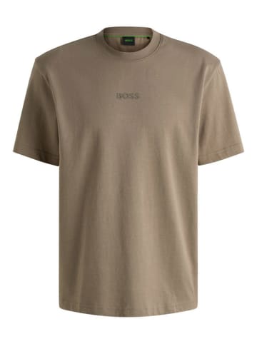 BOSS GREEN Shirt in Hellbraun