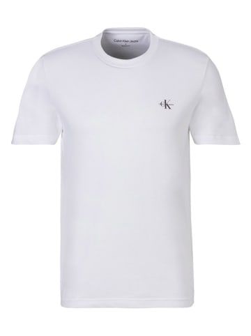CALVIN KLEIN JEANS Koszulka w kolorze białym