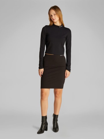 CALVIN KLEIN JEANS Longsleeve in Schwarz