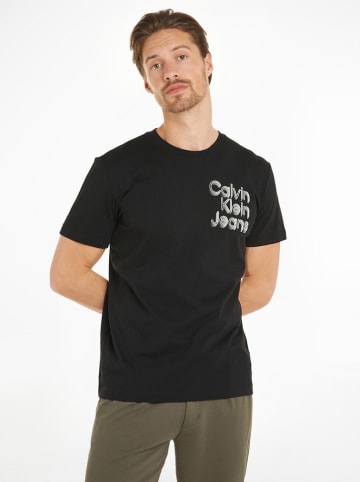 CALVIN KLEIN JEANS Shirt in Schwarz