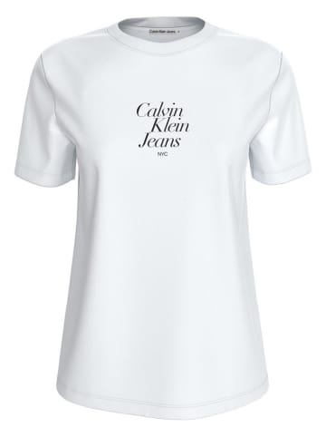 CALVIN KLEIN JEANS Shirt in Weiß
