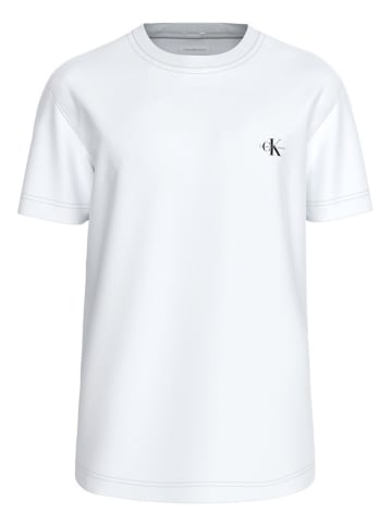 CALVIN KLEIN JEANS Koszulka w kolorze białym