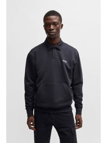 BOSS Orange Poloshirt in Dunkelblau