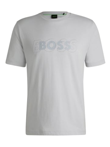 BOSS GREEN Shirt in Hellgrau