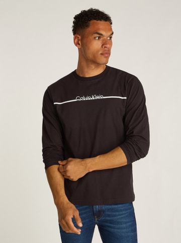 Calvin Klein Longsleeve in Schwarz