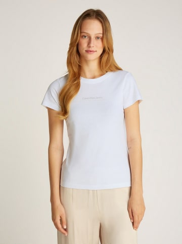 CALVIN KLEIN JEANS Shirt in Weiß
