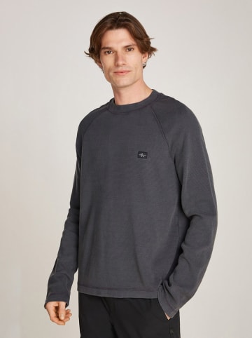 CALVIN KLEIN JEANS Longsleeve in Anthrazit