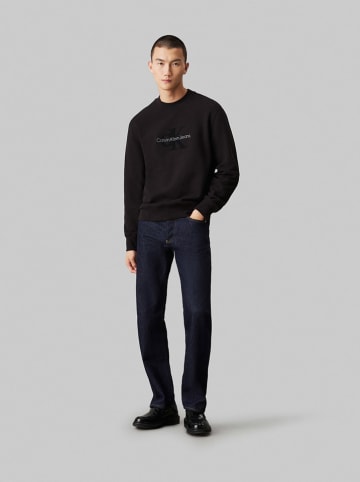 CALVIN KLEIN JEANS Sweatshirt in Schwarz