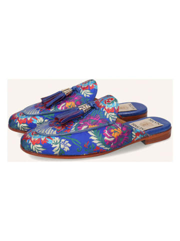 MELVIN & HAMILTON Leder-Clogs "Scarlett" in Blau