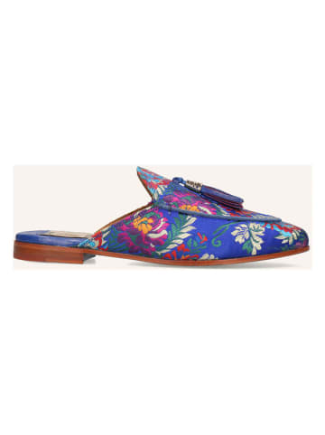 MELVIN & HAMILTON Leder-Clogs "Scarlett" in Blau