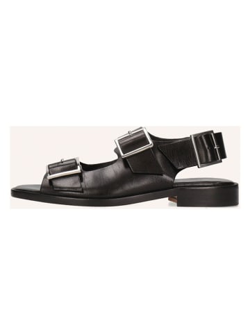 MELVIN & HAMILTON Leder-Sandalen "Everly" in Schwarz