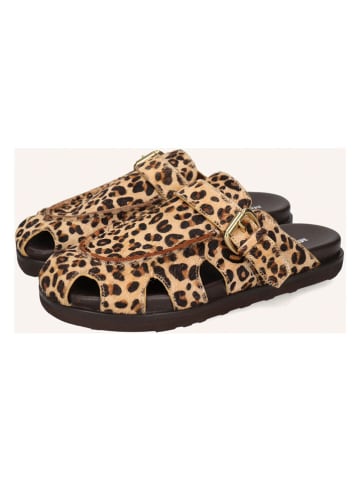 MELVIN & HAMILTON Leder-Clogs "Siri" in Beige/ Braun