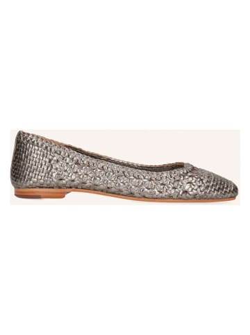 MELVIN & HAMILTON Leder-Ballerinas "Elyssa" in Silber