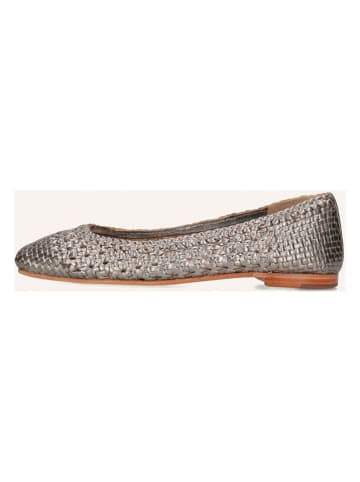 MELVIN & HAMILTON Leder-Ballerinas "Elyssa" in Silber