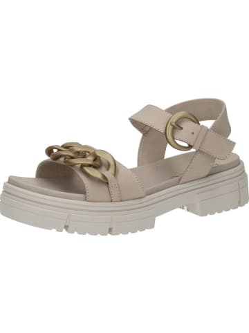 Caprice Leder-Sandalen in Beige