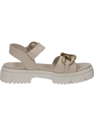Caprice Leder-Sandalen in Beige