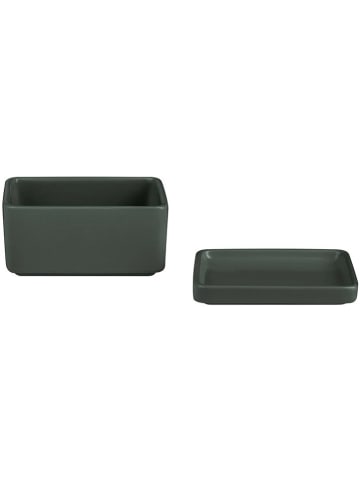 Blomus Butterdose "Pilar" in Anthrazit - (B)12 x (H)6 cm