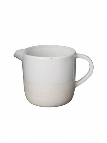Blomus Dzbanek "Sablo" w kolorze biało-kremowym na mleko - wys. 12 cm