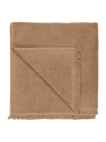 Blomus Badetuch "Frino" in Hellbraun - (L)140 x (B)70 cm