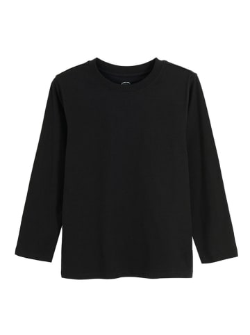 COOL CLUB 2er-Set: Longsleeves in Schwarz/ Weiß