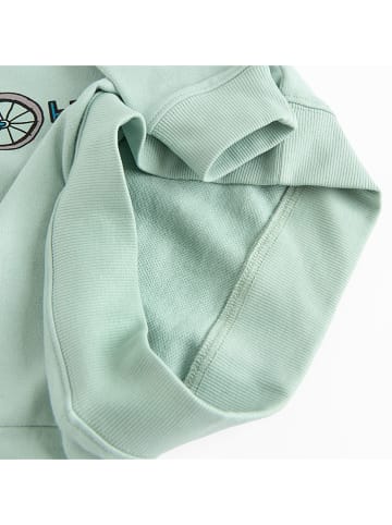 COOL CLUB Bluza w kolorze zielonym