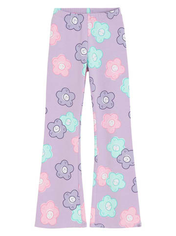 COOL CLUB Uitlopende broek paars