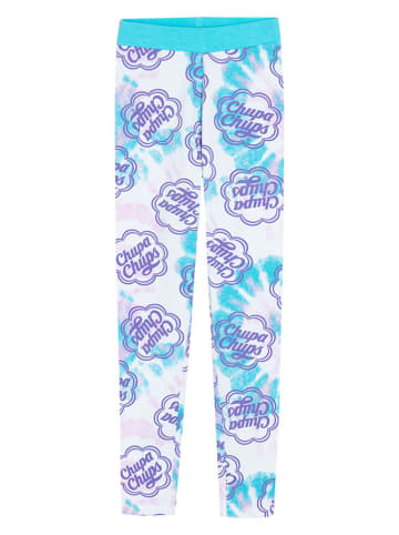 COOL CLUB Leggings in Weiß/ Hellblau