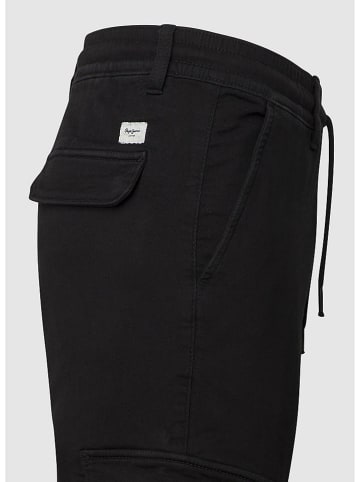 Pepe Jeans Cargohose "Gymdigo" in Schwarz