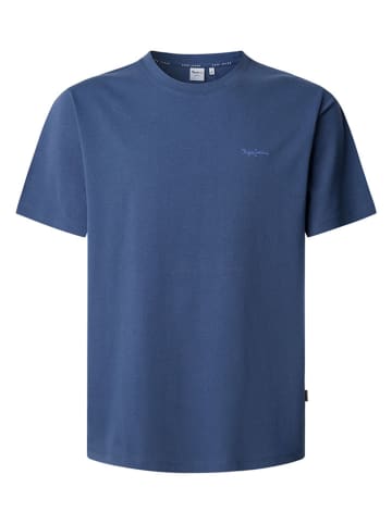 Pepe Jeans Koszulka "Connor" w kolorze niebieskim