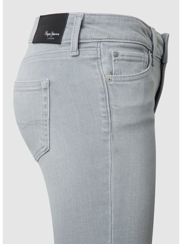 Pepe Jeans Spijkerbroek "Soho" - skinny fit - grijs
