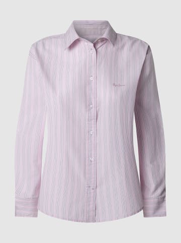 Pepe Jeans Koszula "Clever" w kolorze jasnoróżowo-białym