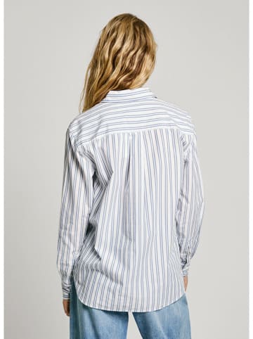 Pepe Jeans Koszula "Clever" w kolorze błękitno-białym
