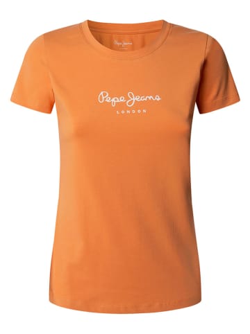 Pepe Jeans Koszulka "New Virgina" w kolorze pomarańczowym