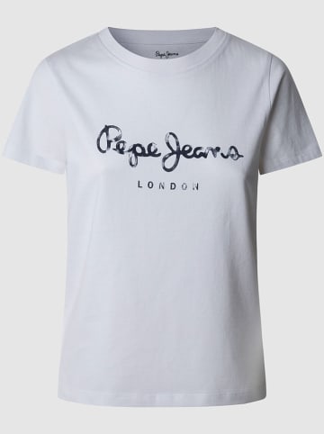Pepe Jeans Koszulka "Val" w kolorze białym